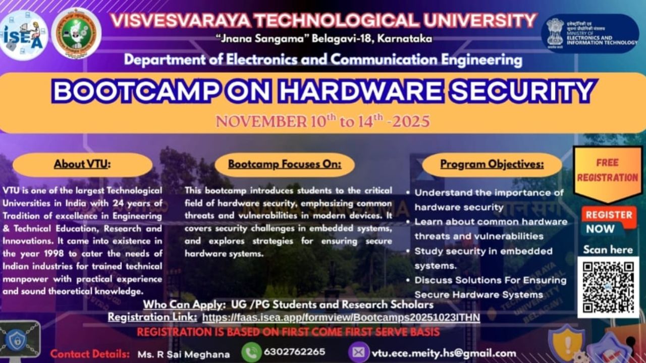 VTU Hardware Security Bootcamp