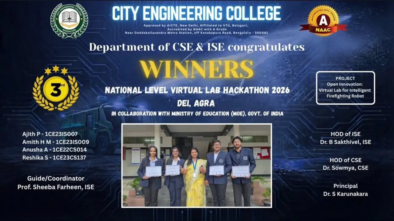 City Engineering College Hackathon 2026